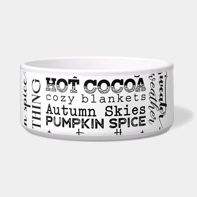 Tigela Autumn Vibes Pet Feeding Bowls (Direita)