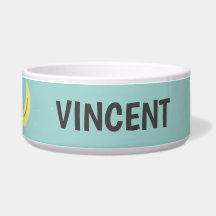 Azul de desenho de banana amarela personalizado