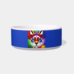 Tigela azul média para animais de estimação de Ale