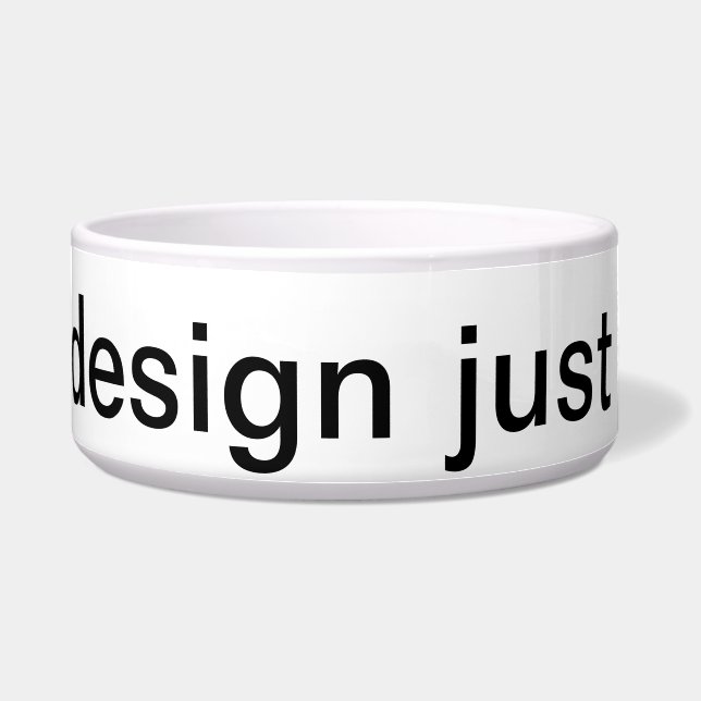 Tigela bacia à moda do cão do design (Frente)