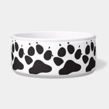 Bacia cerâmica do alimento para cães/água
