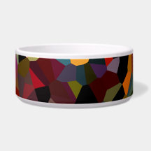 Bacia cerâmica do animal de estimação de Maurícia