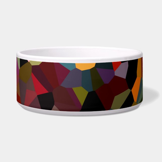 Tigela Bacia cerâmica do animal de estimação de Maurícia (Frente)