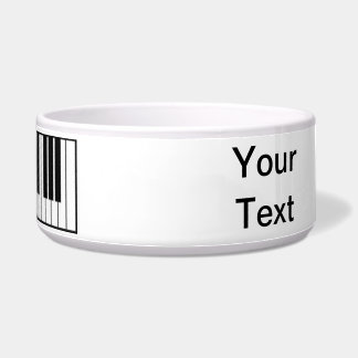 Tigela Bacia customizável do piano