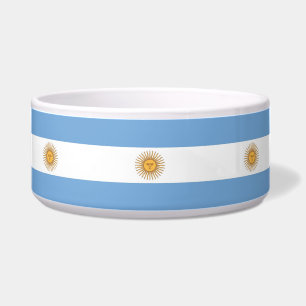 Tigela Bacia do animal de estimação da bandeira de