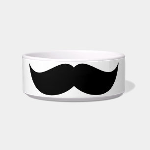 Tigela Bacia do animal de estimação do bigode
