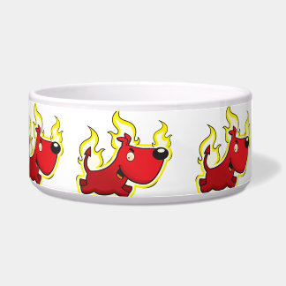 Tigela Bacia do cão de diabo