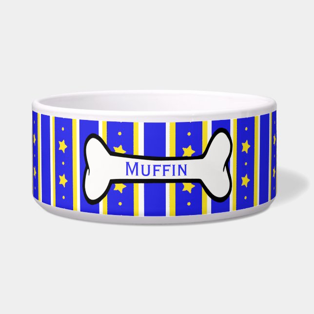 Tigela Bacia feita sob encomenda do animal de estimação (Frente)