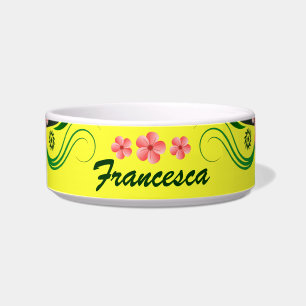 Tigela Bacia pequena floral bonito bonito dos alimentos