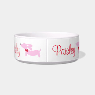 Tigela Bacia personalizada da água do alimento para cãe