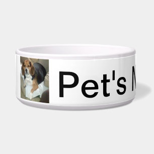 Tigela Bacia personalizada do animal de estimação