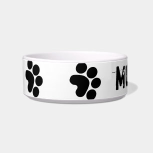 Tigela bacia personilized do cão