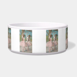 Tigela Bailarinas em Rosa Edgar Degas