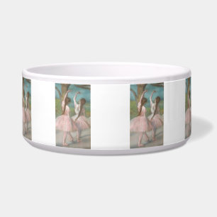 Tigela Bailarinas em Rosa Edgar Degas