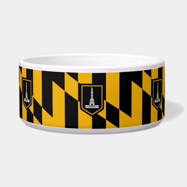Tigela Baltimore Flag Pet Bowl (Frente)