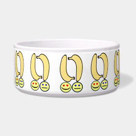 Tigela Banana Feliz vs Banana Triste 