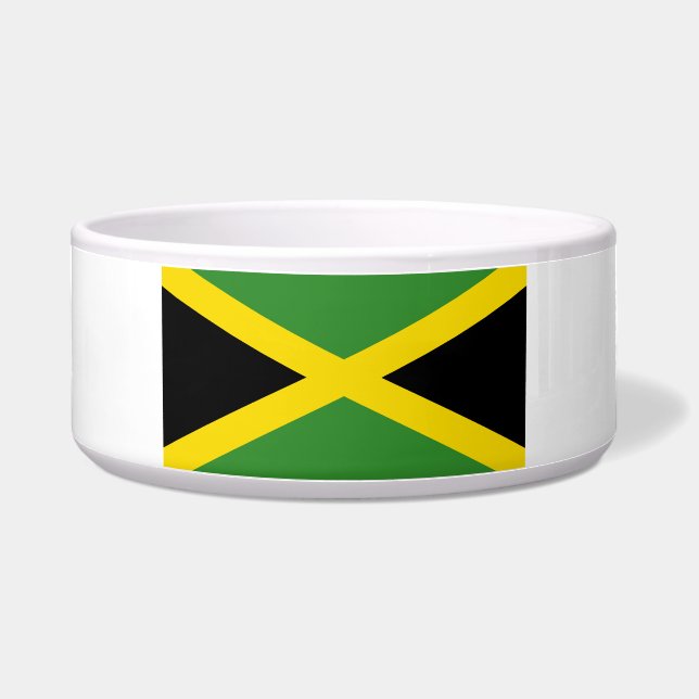 Tigela Bandeira da Jamaica (Frente)