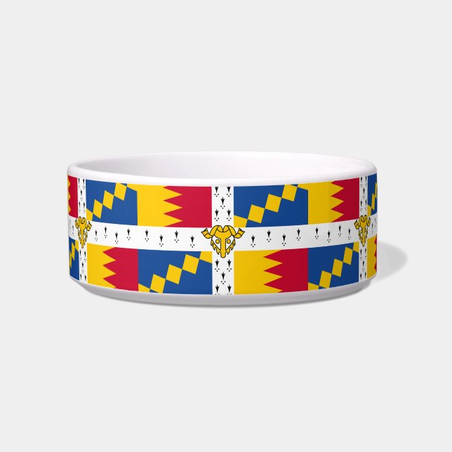 Tigela Bandeira das Armas de Birmingham, England Bowl (Frente)