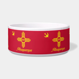 Tigela Bandeira de Albuquerque, New Mexico Bowl