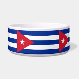 Tigela Bandeira de Cuba