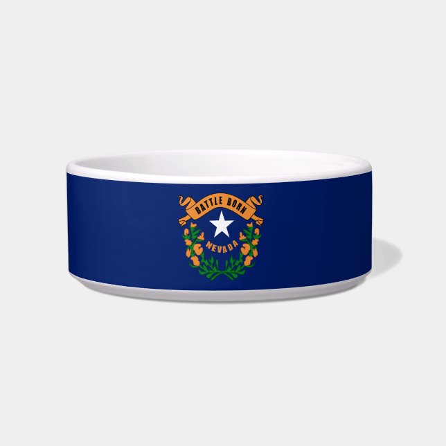 Tigela bandeira de Nevada (Frente)