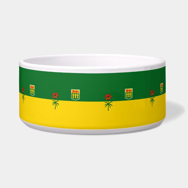 Tigela Bandeira de Saskatchewan (Frente)