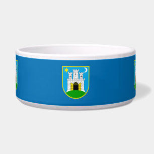 Tigela Bandeira de Zagreb, Croácia Bowl
