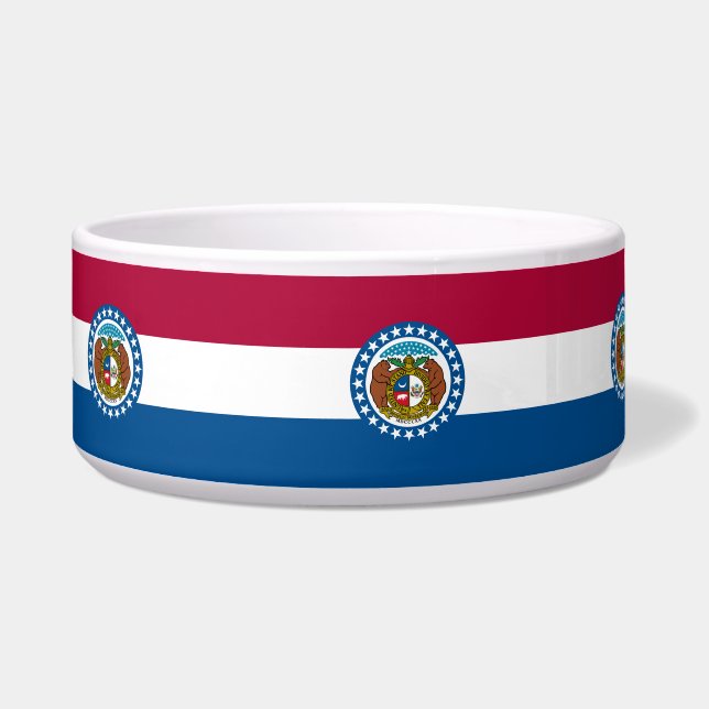 Tigela Bandeira do Estado do Missouri (Esquerda)