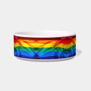 Tigela Bandeira do orgulho gay SlipperyJoe's ondulando ve