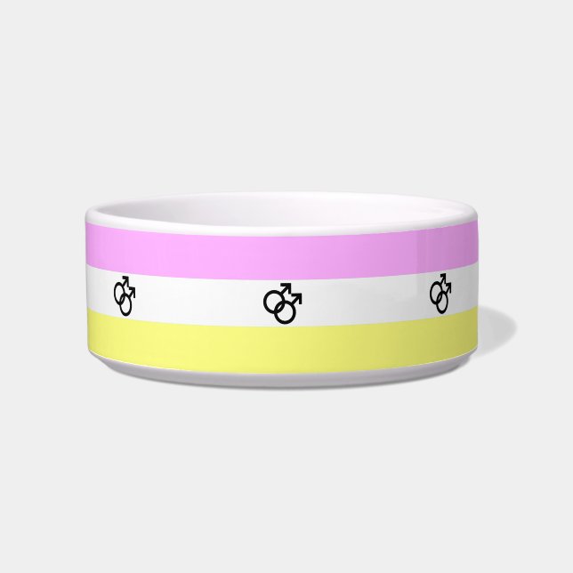 Tigela Bandeira do Orgulho Twink (Frente)