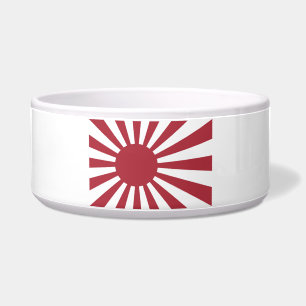 Tigela Bandeira Imperial Japonesa do Sol Nascente, Edo at