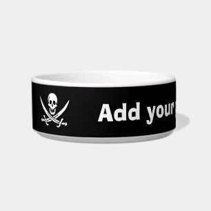 Tigela Bandeira pirata de Jolly roger