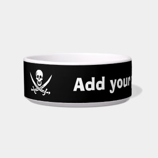 Tigela Bandeira pirata de Jolly roger