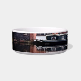 Tigela barco do canal cinza