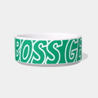 Bark Boss Pet Dog Moderno Simples Divertido
