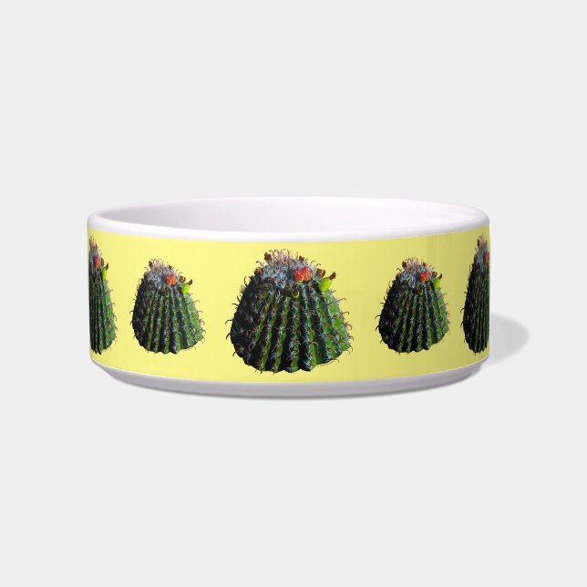 Tigela Barrel Cactus Pet Bowls (Frente)