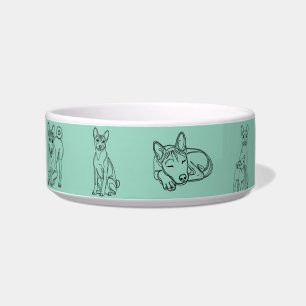 Tigela Basenji Dog Barkless Sighound