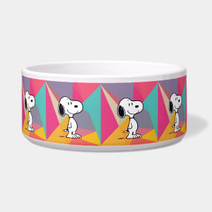 Tigela Beagle Divertido Arte Pop Geométrica Cartoon