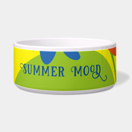 Tigela Belo design floral de verão