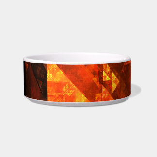 Tigela Bênção de Abstrato Art Cat Bowl