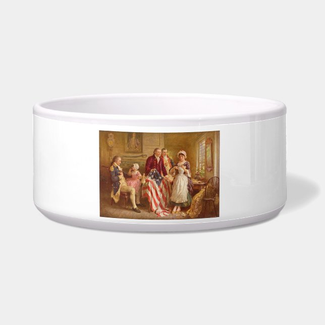 Tigela Betsy Ross, 1777 (História Americana) (Patriota do (Frente)