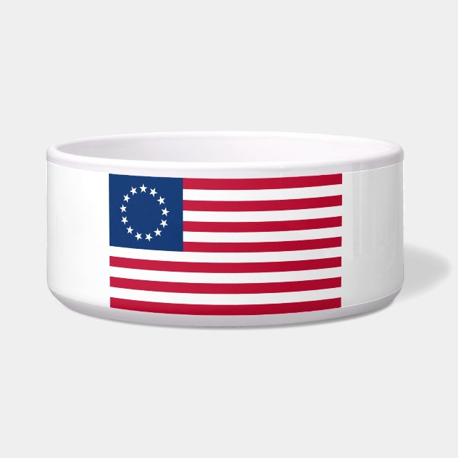 Tigela Betsy Ross Old Glory American Flag (Frente)