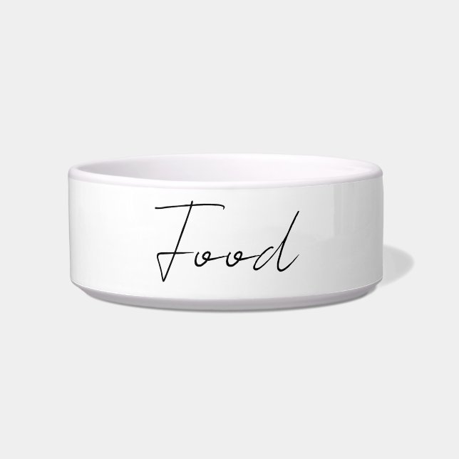 Tigela Bicicleta de feed de script simples (Frente)