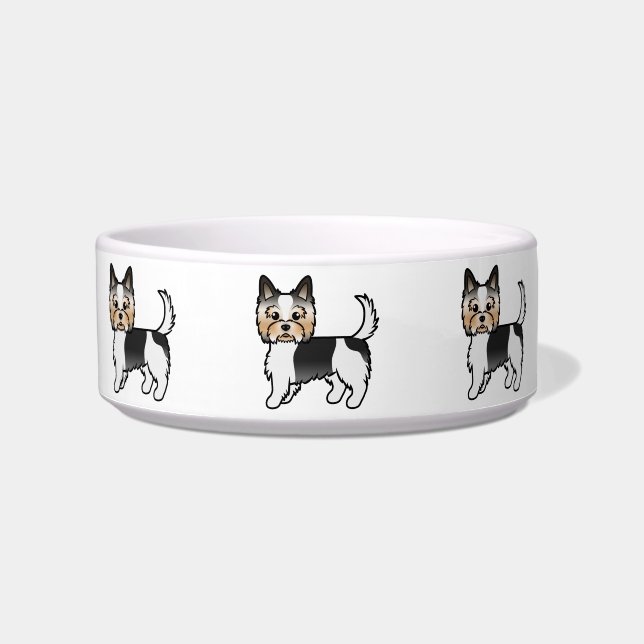 Tigela Biewer Terrier Yorkshire Terrier Cachorros de Dese (Frente)