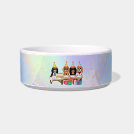 Tigela Birthday Cavalier King Charles Spaniel Bowl