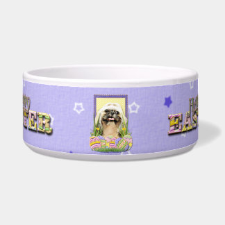 Tigela Biscoitos do ovo da páscoa - Shih Tzu - Opal