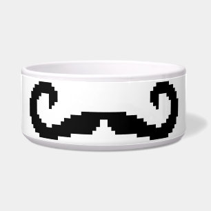 Tigela Bit Pixel Handle Mustache De Bit