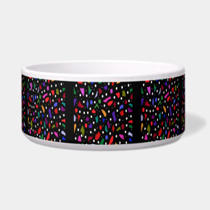 Tigela Bits e peças de mosaico