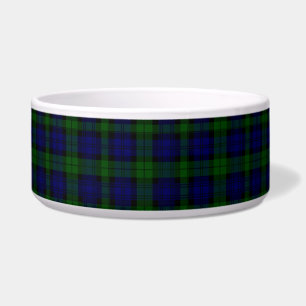 Tigela Black Watch Tartan Blue Green Xadrez