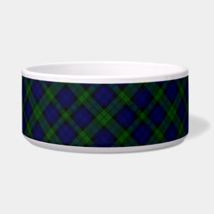 Tigela Black Watch Tartan Blue Green Xadrez